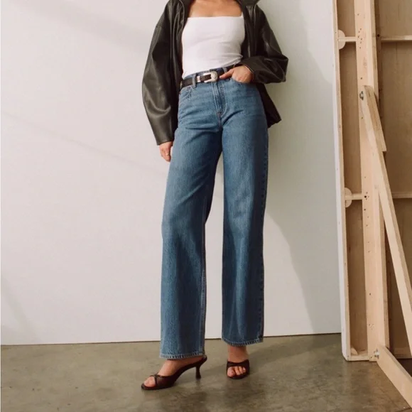 Abercrombie & Fitch High Rise Loose Jean - Picture 4 of 10